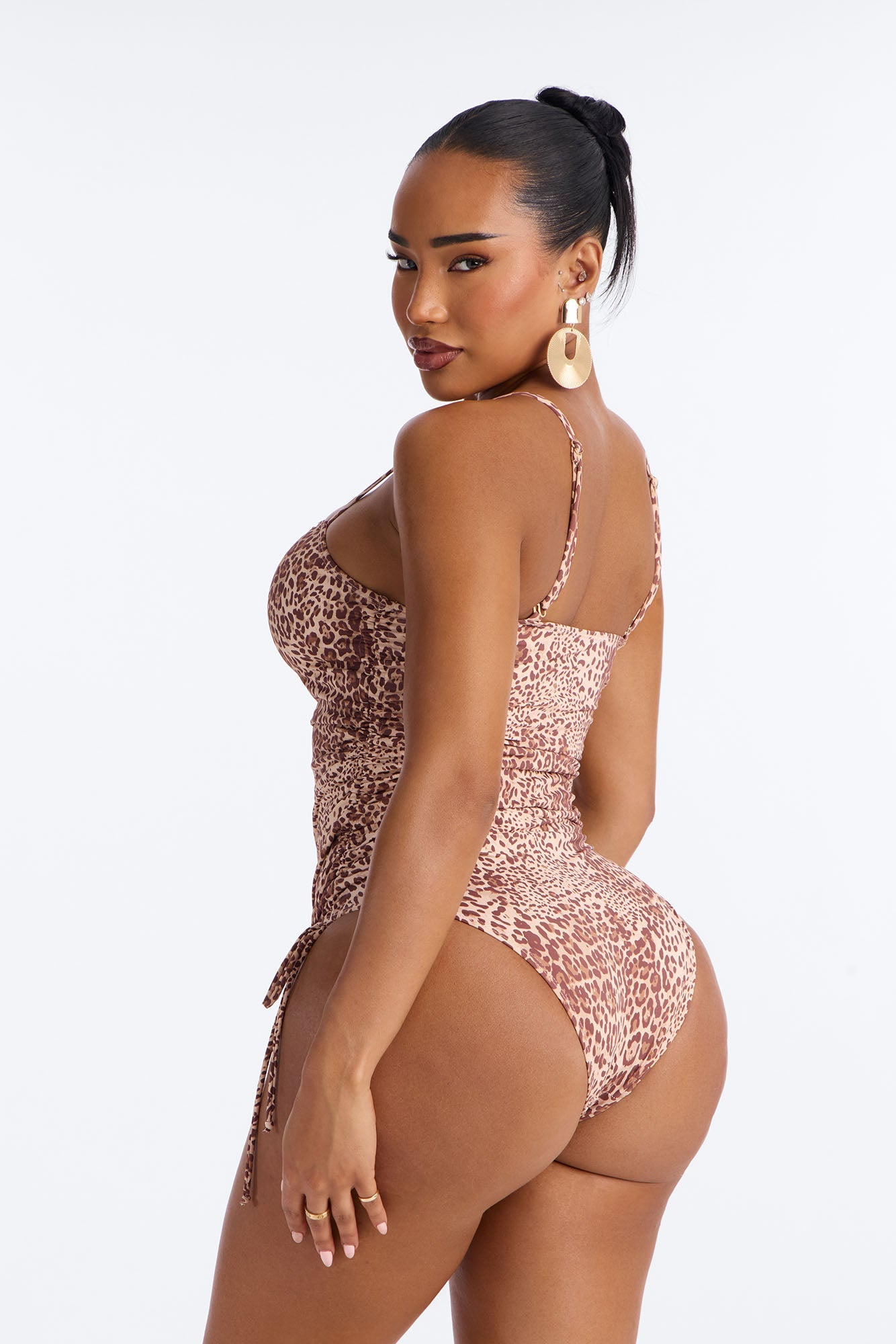 Wild Wave Leopard 1 Piece Swimsuit - Leopard