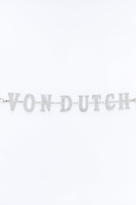 Von Dutch In Love Chain Belt - Brown