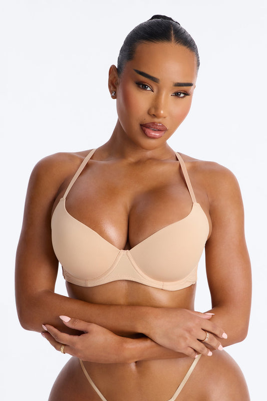 Safe Haven Molded Cup T-Shirt Bra - Nude