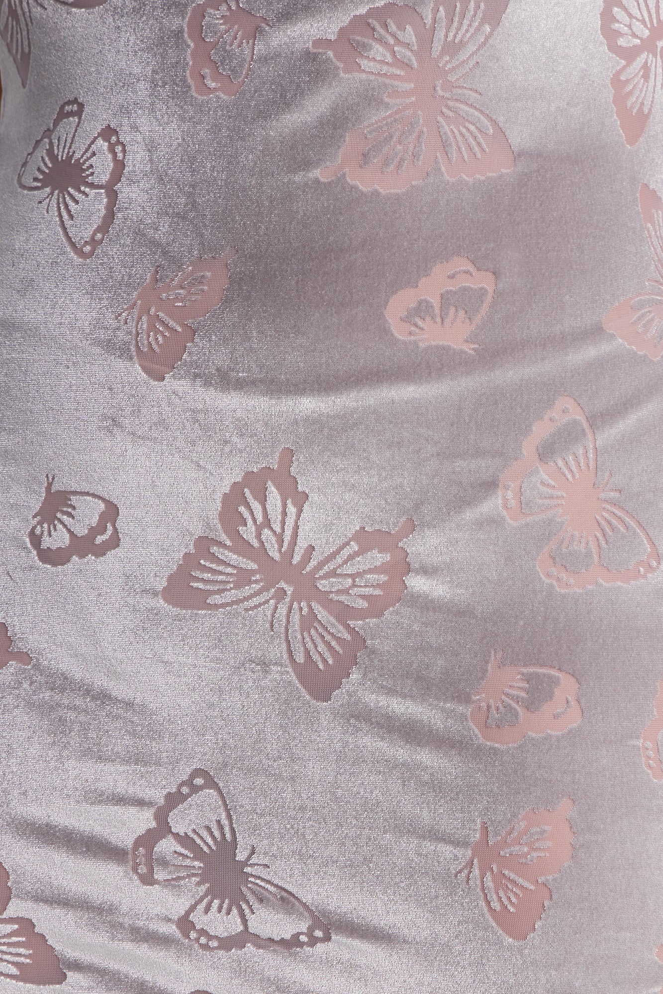 Got My Wings Butterfly Velvet Mini Dress - Silver Fashion Nova
