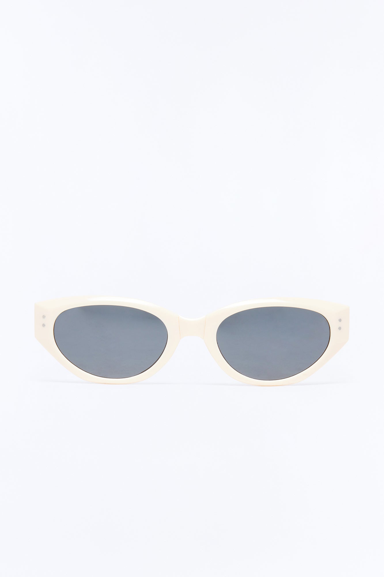 Sunny In So Cal Packable Sunglasses - Ivory