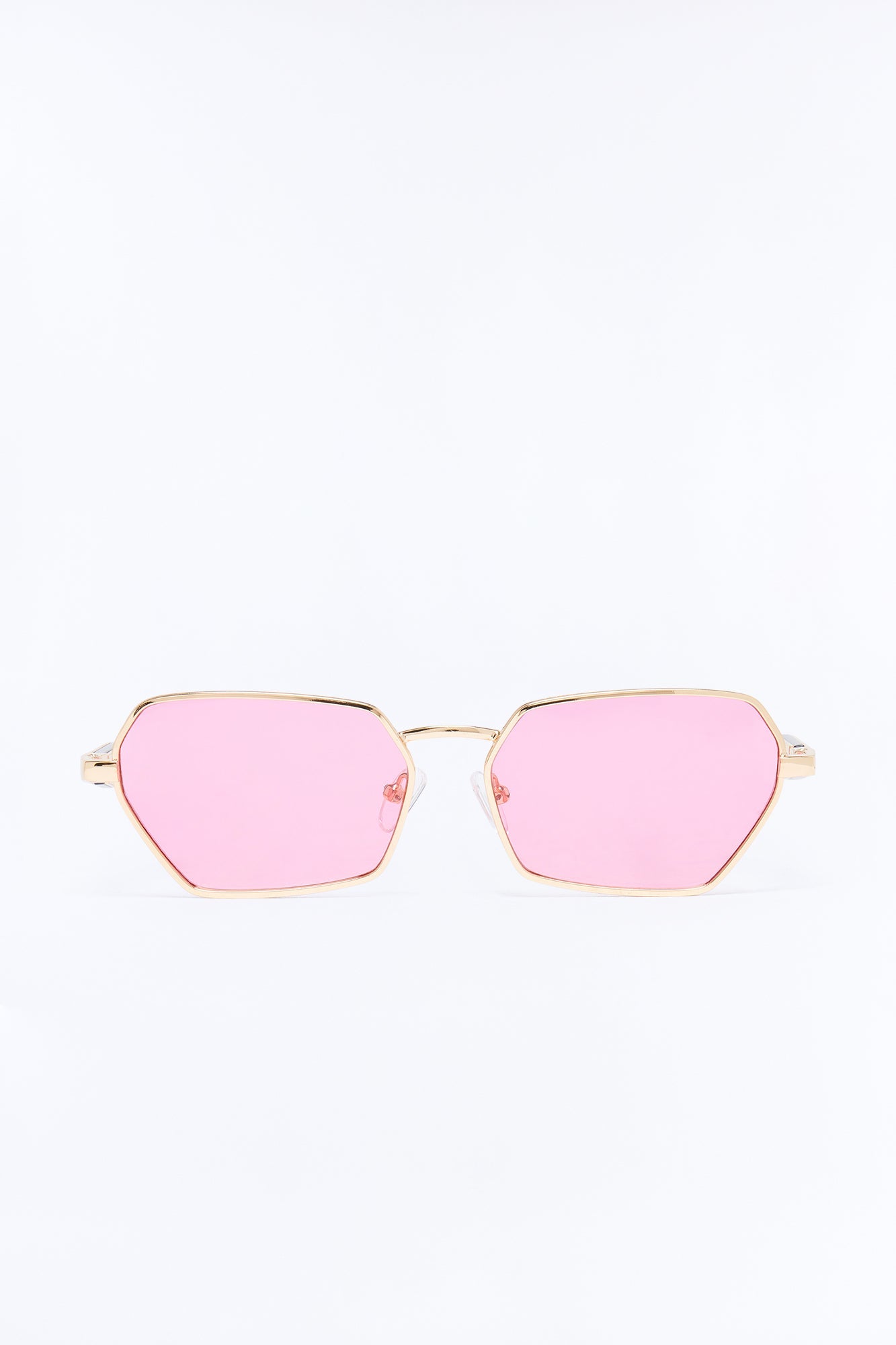 Abbot Kinney Blvd Sunglasses - Gold/Pink