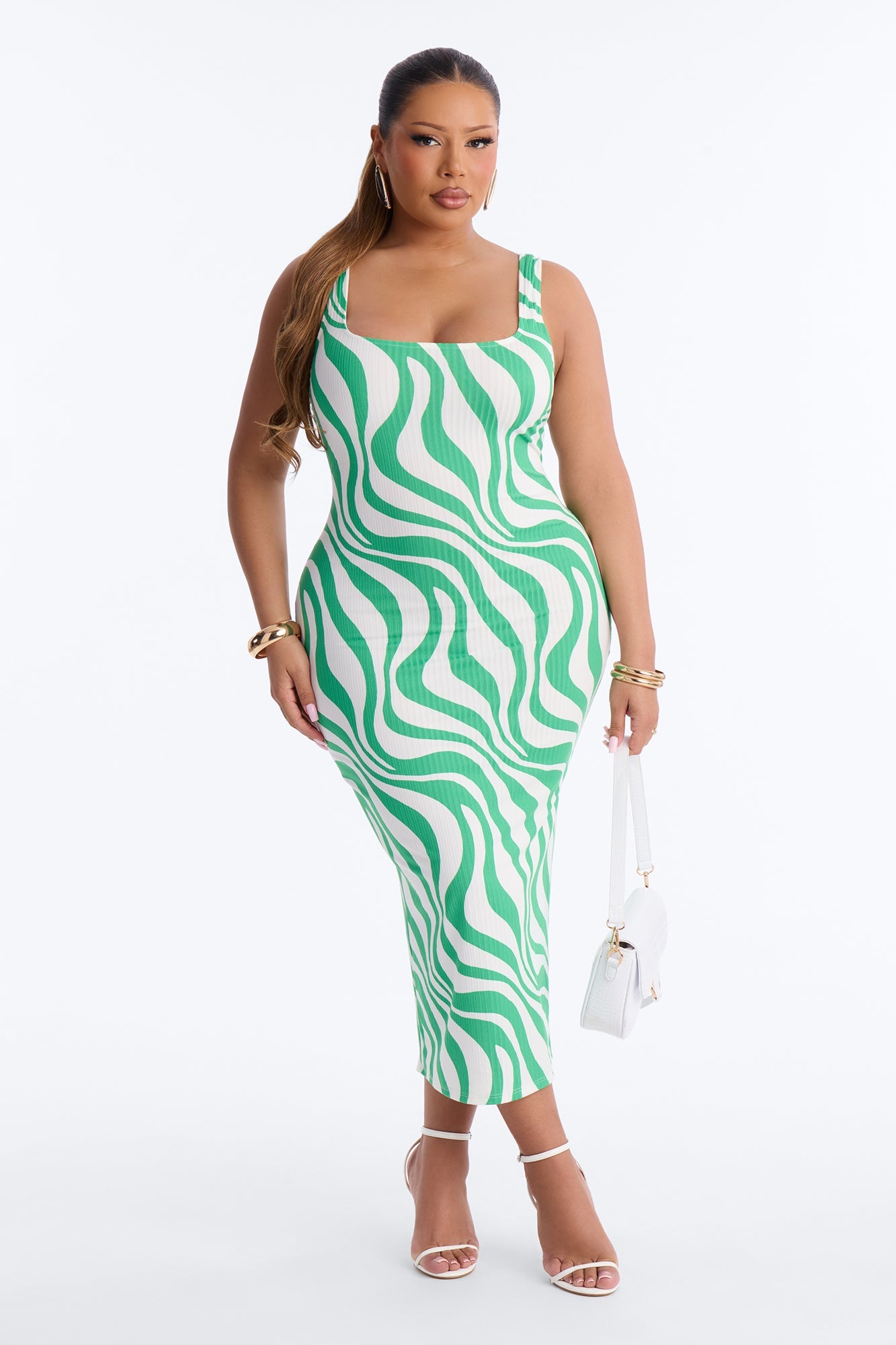 Maisie Maxi Dress - Kelly Green
