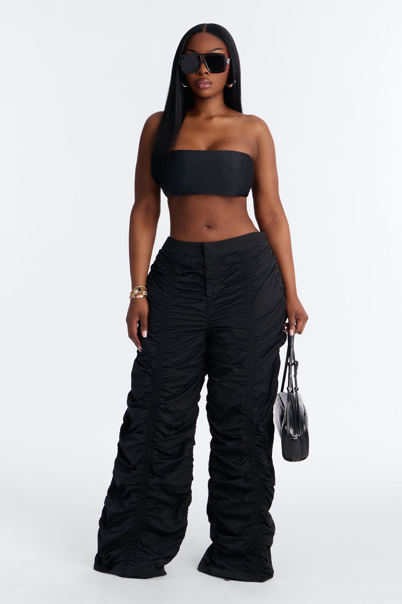 Count These Stacks Low Rise Pant - Black