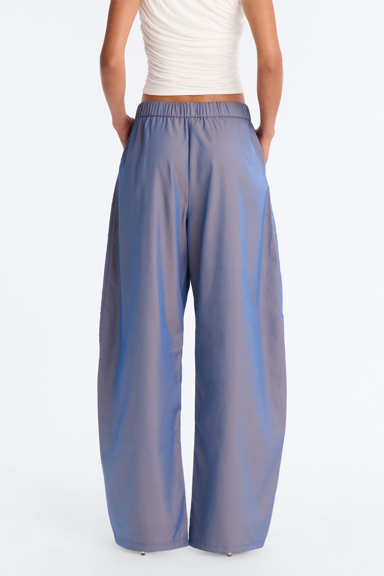 No Chill Zone Windbreaker Barrel Pant 31″ - Blue