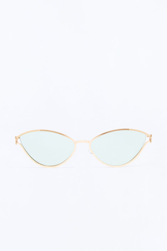 Spring Fling Sunglasses - Gold/Green