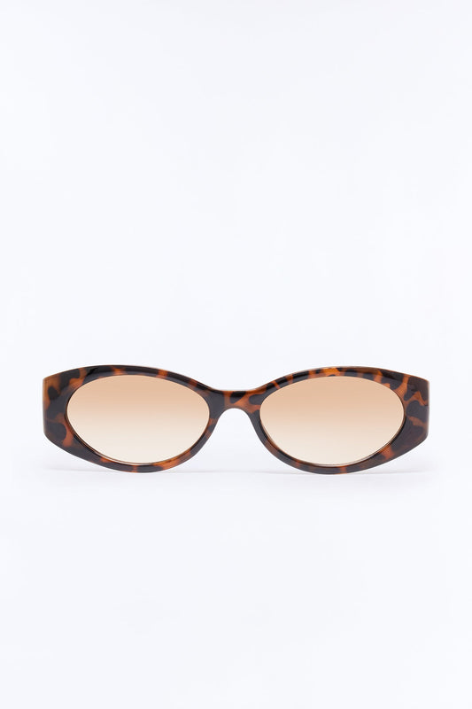Crescent Moon Glow Sunglasses - Tortoise