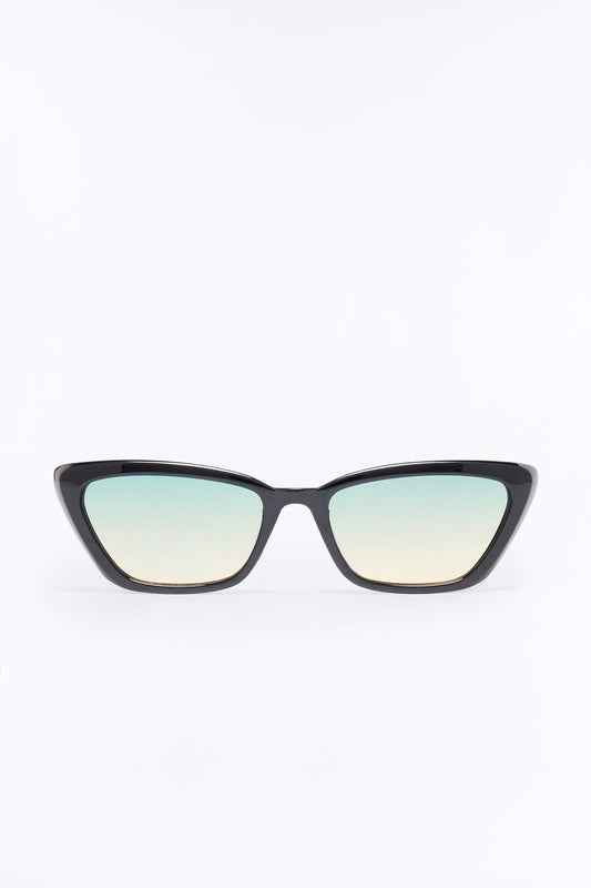 Retro Muse Sunglasses - Black