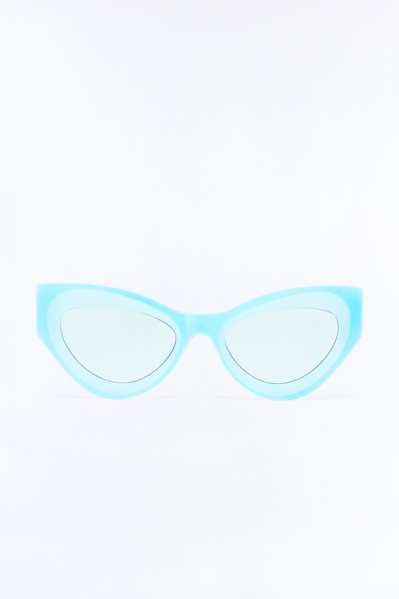 Lost In The Clouds Sunglasses - Light Blue