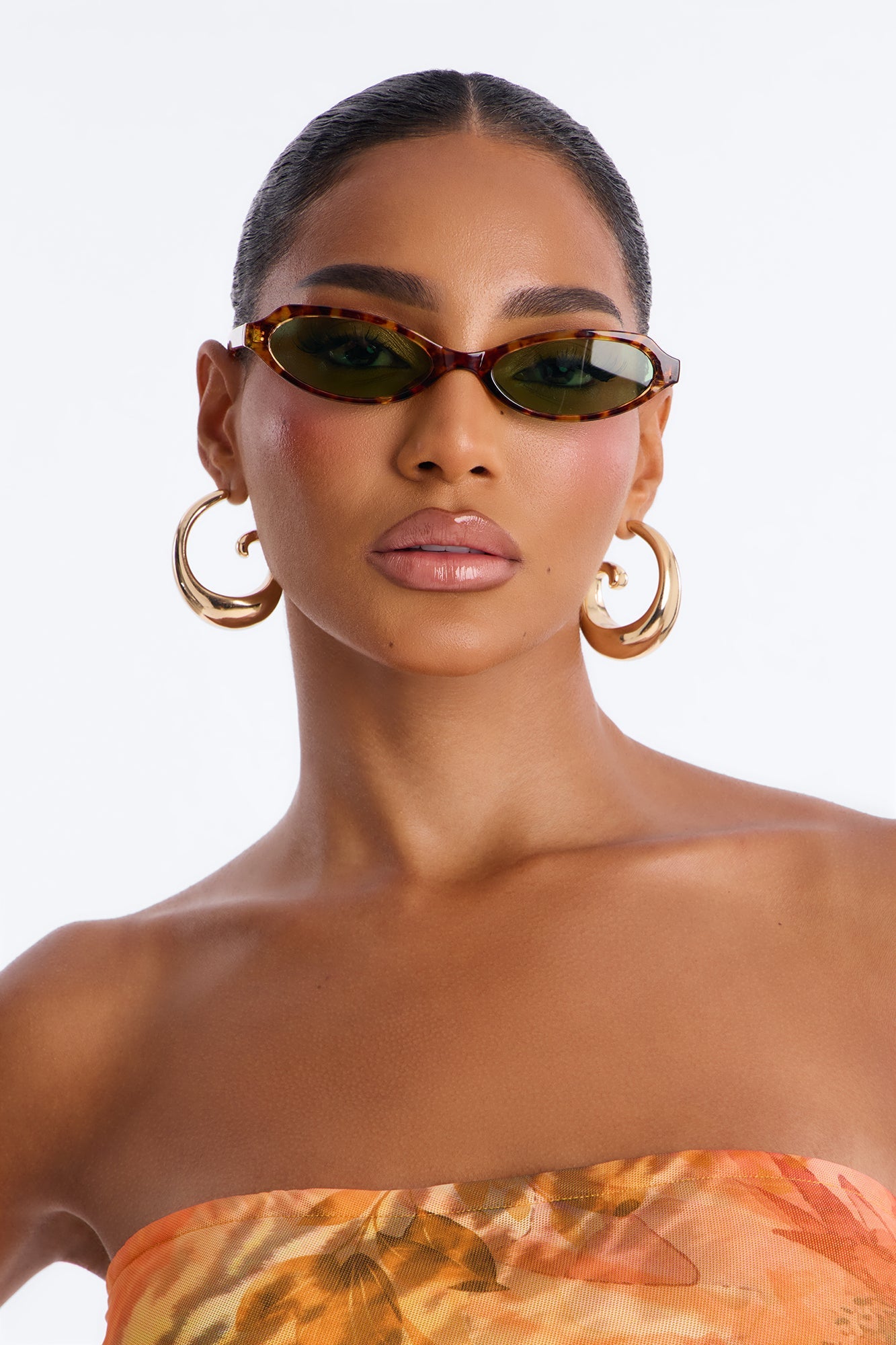 Wise Guy Sunglasses - Tortoise/Green