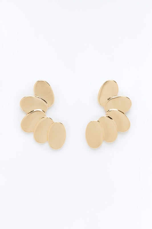 Dream Big Drop Earrings - Gold