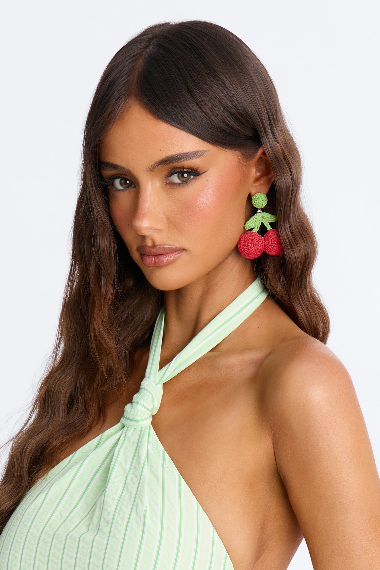 Berry Cherry Earrings - Red Fashion Nova
