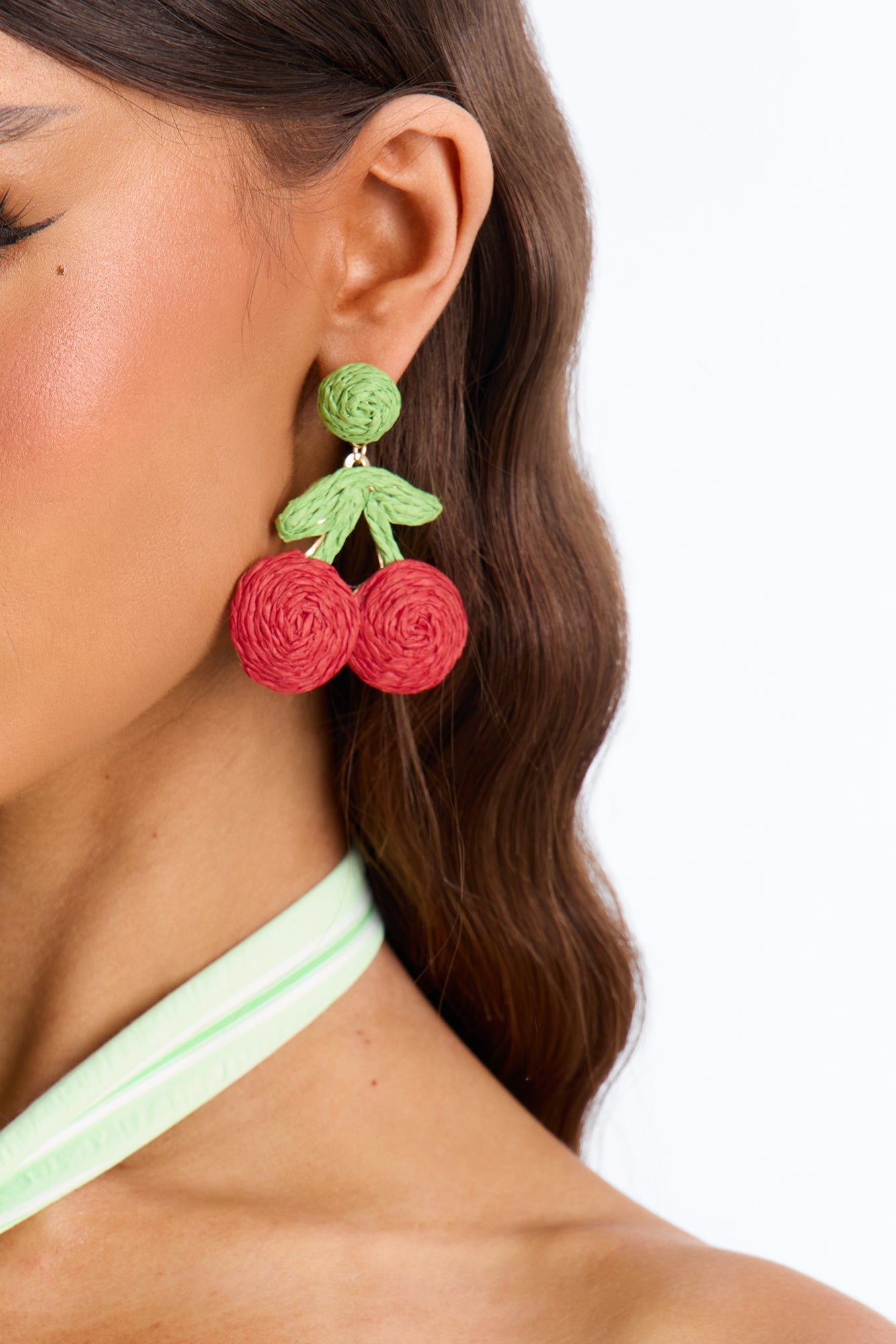 Berry Cherry Earrings - Red Fashion Nova