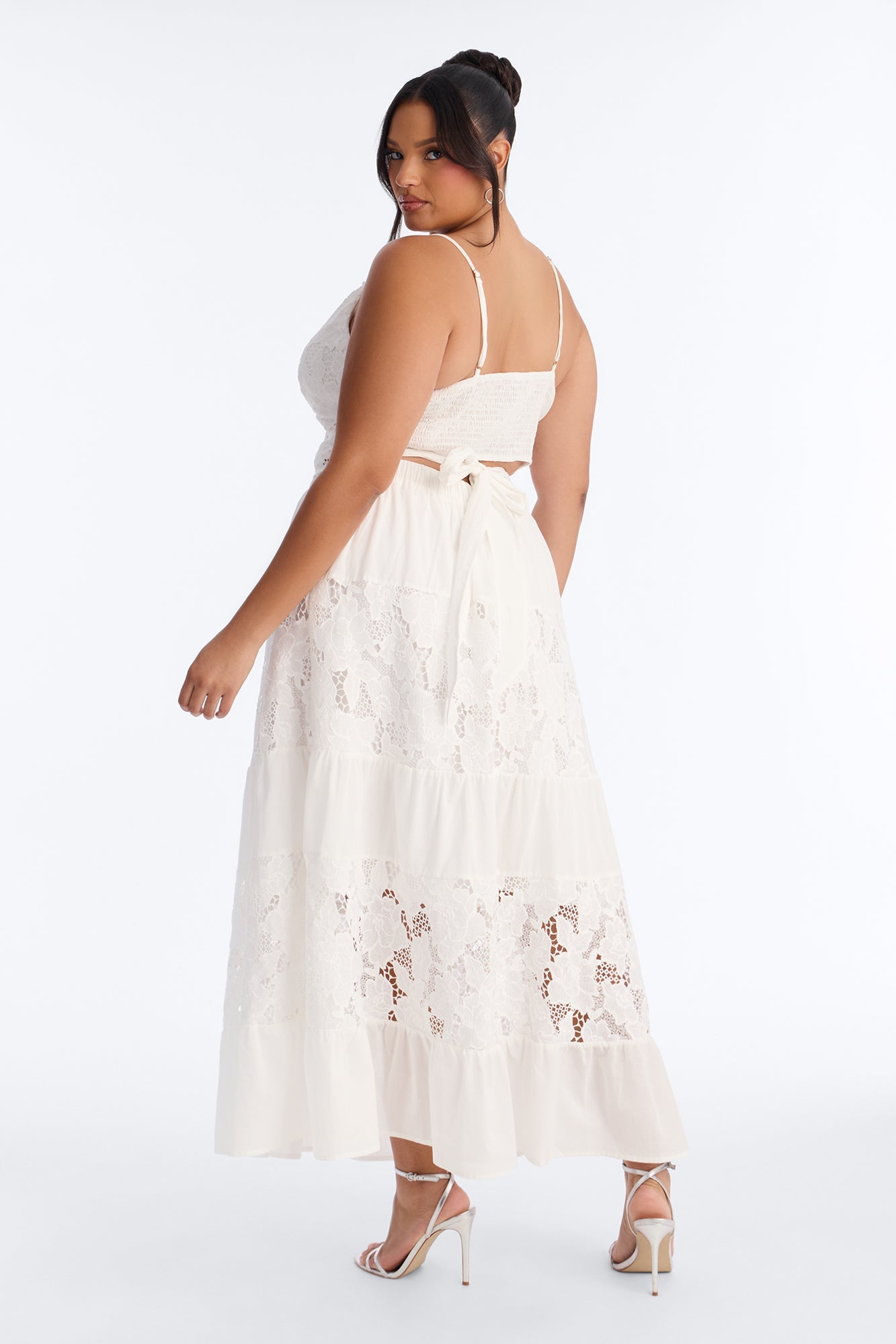 Marina Maxi Skirt Set - White