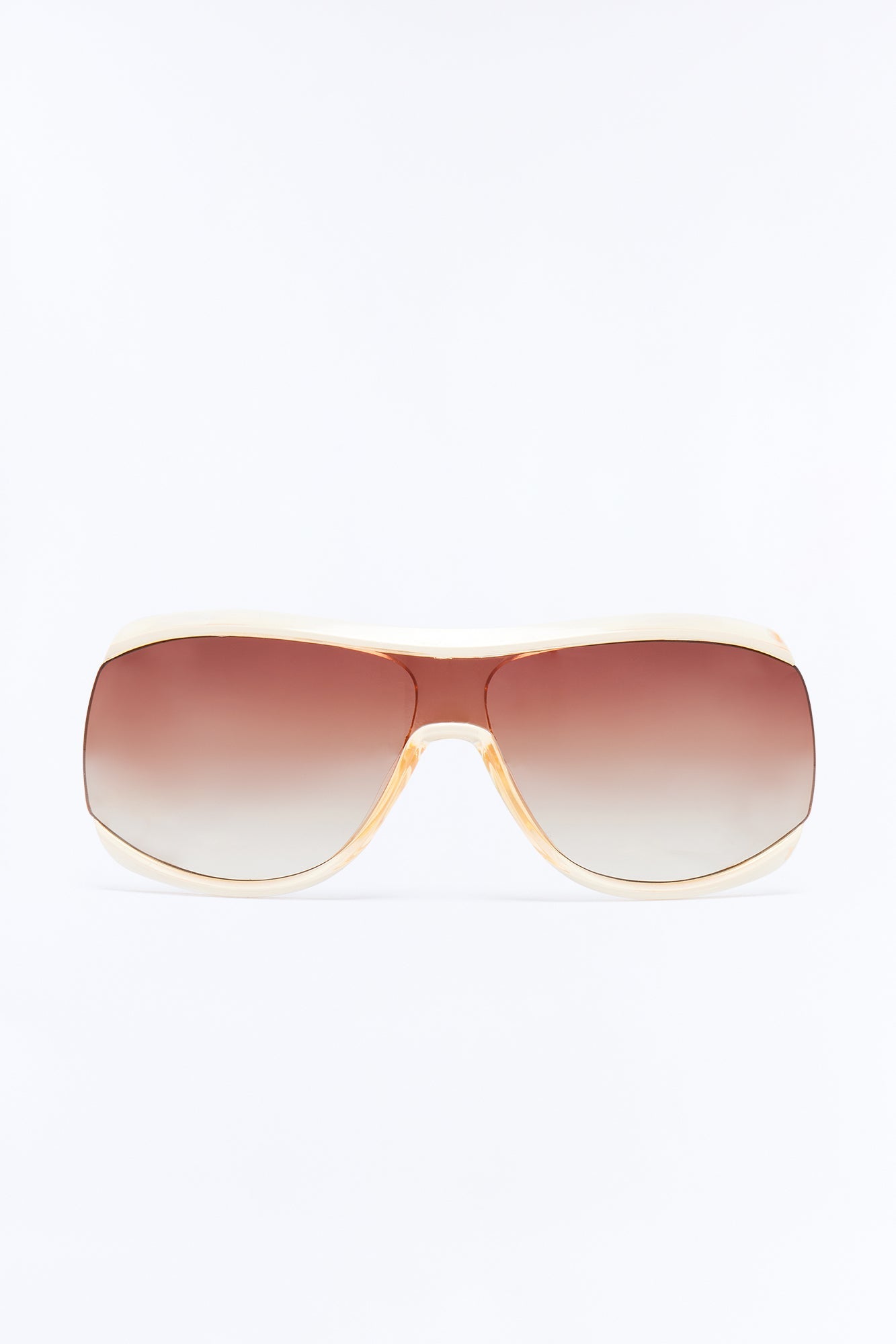 Can't Stay Long Sunglasses - Nude