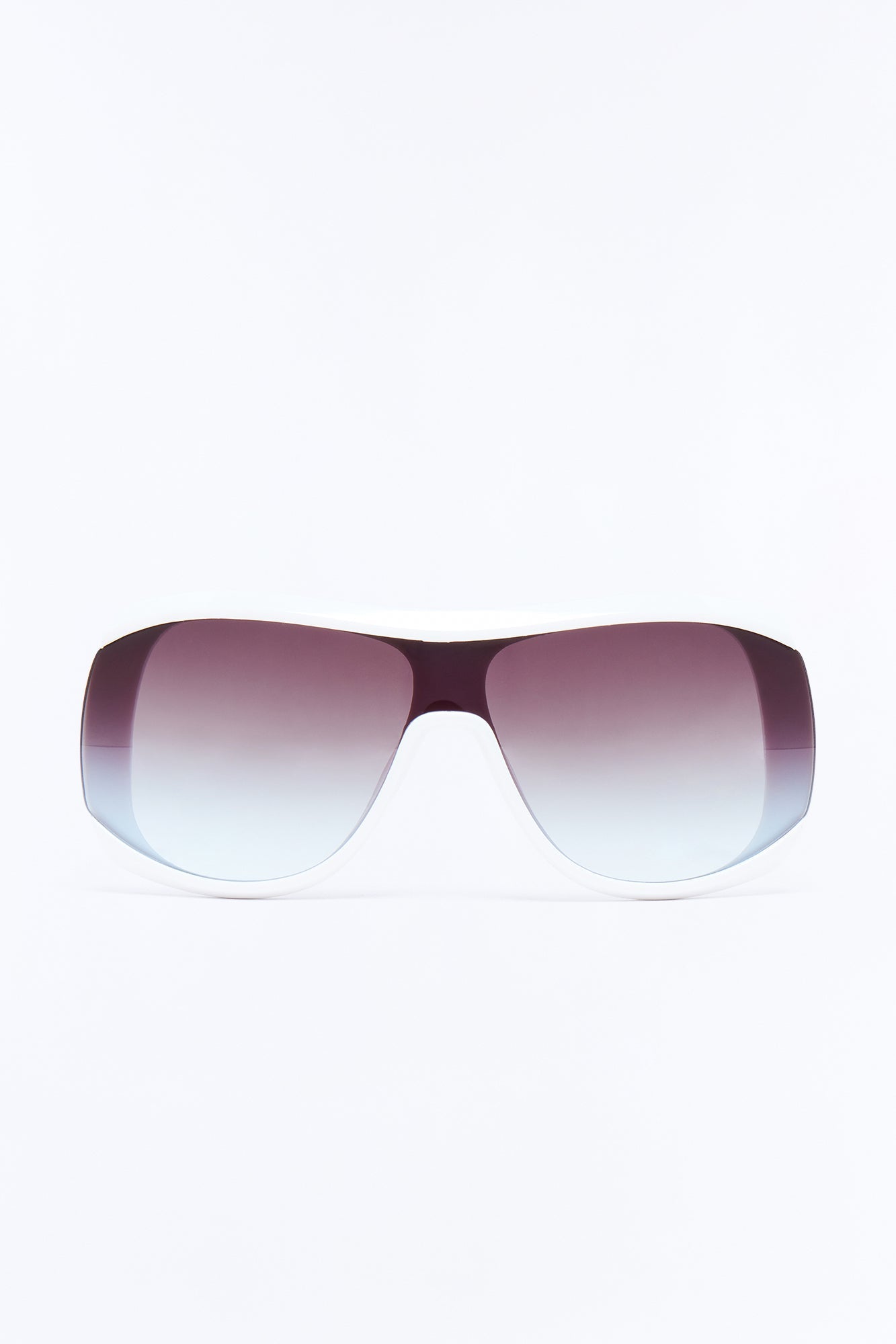 Can't Stay Long Sunglasses - White
