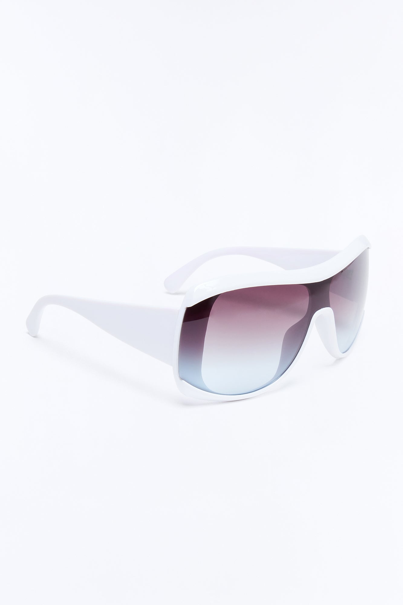 Can't Stay Long Sunglasses - White