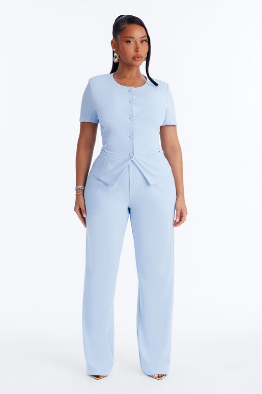 Mission Accomplished Trouser - Light Blue