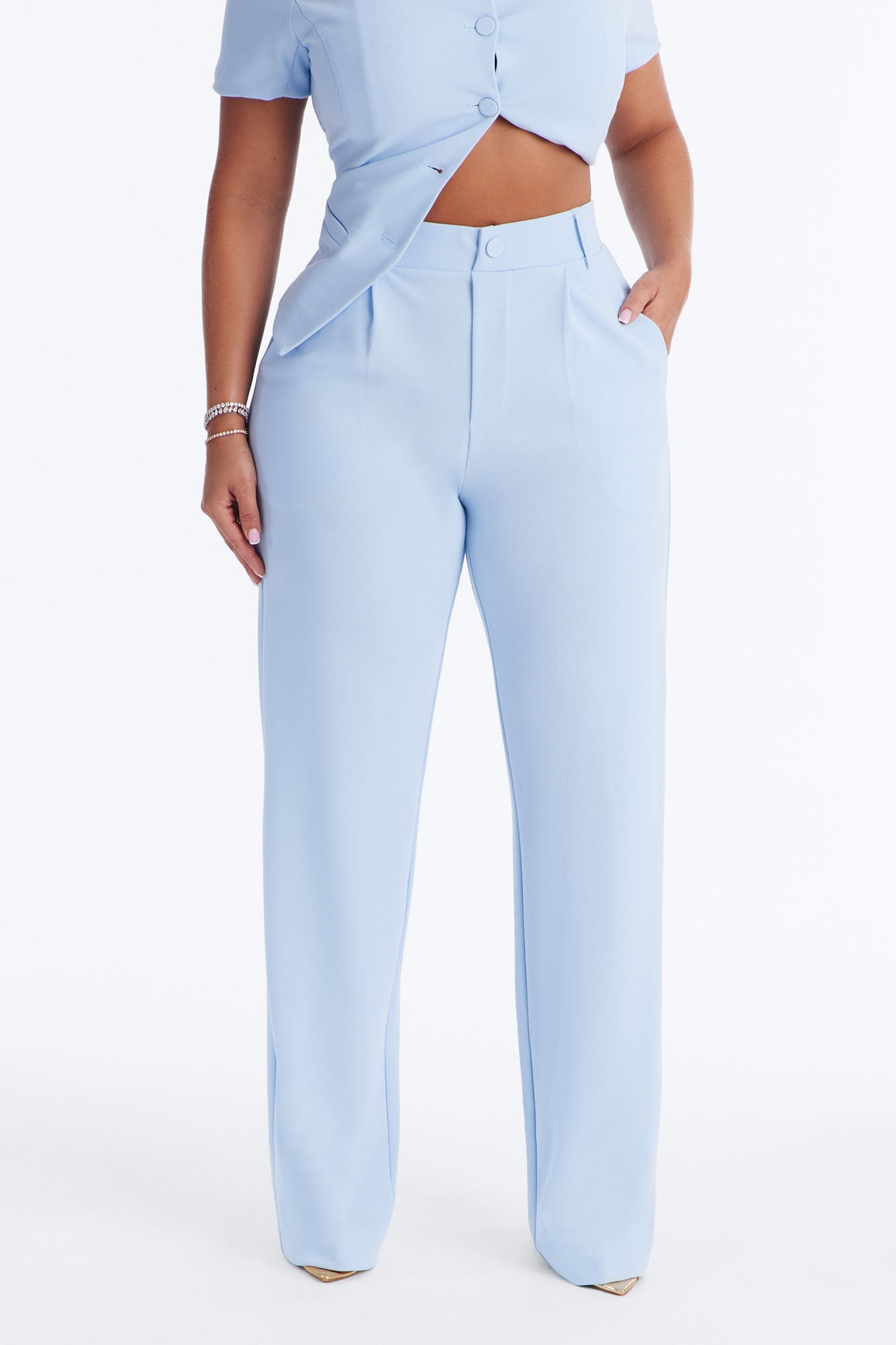 Mission Accomplished Trouser - Light Blue