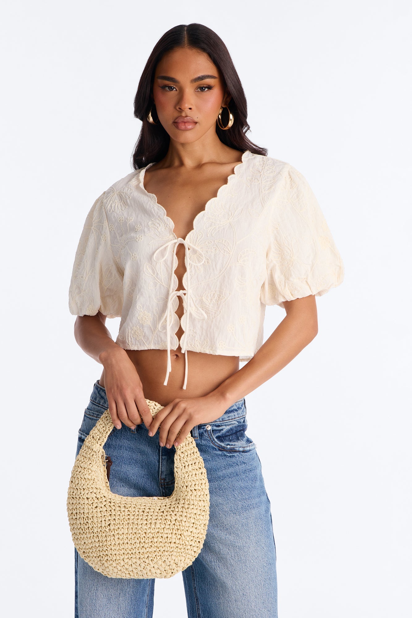 Amalfi Dreams Straw Bag - Natural