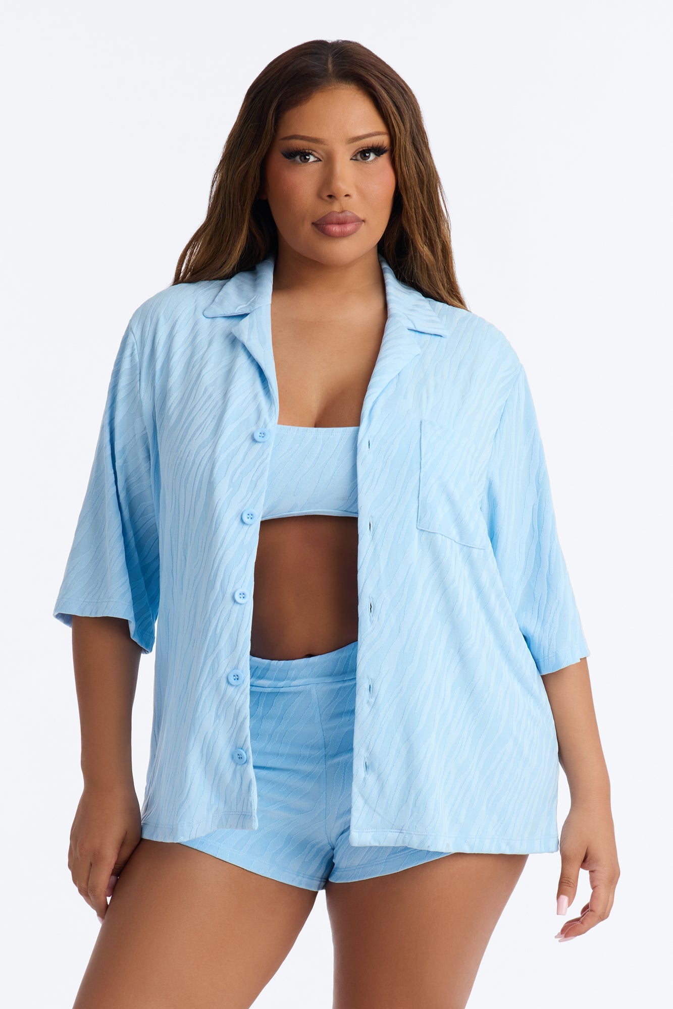 Lagoon Baby 3 Piece Bikini Set - Blue