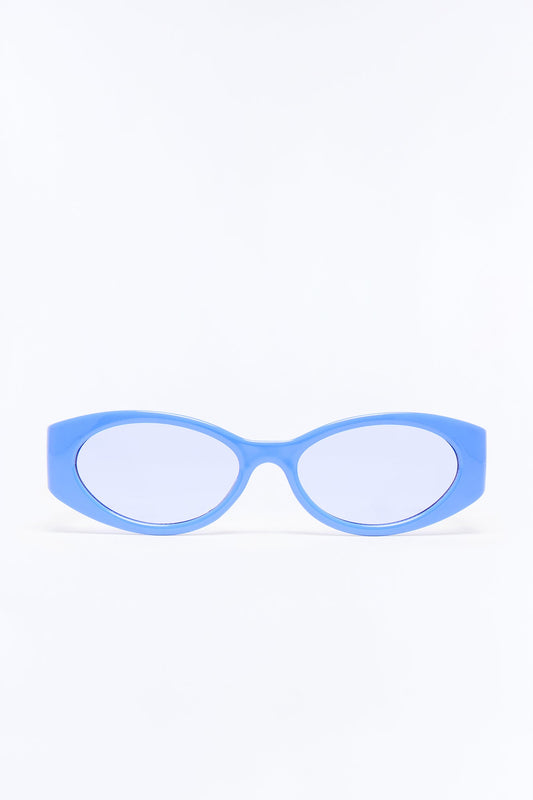 Crescent Moon Glow Sunglasses - Purple