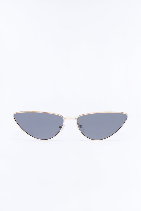 Soaking Up The Moment Sunglasses - Gold/Smoke