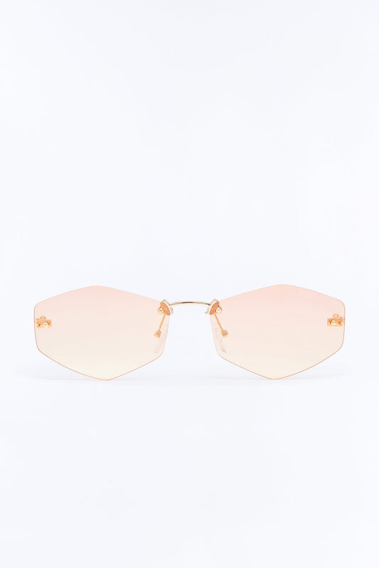 Sunset Send Off Sunglasses - Orange