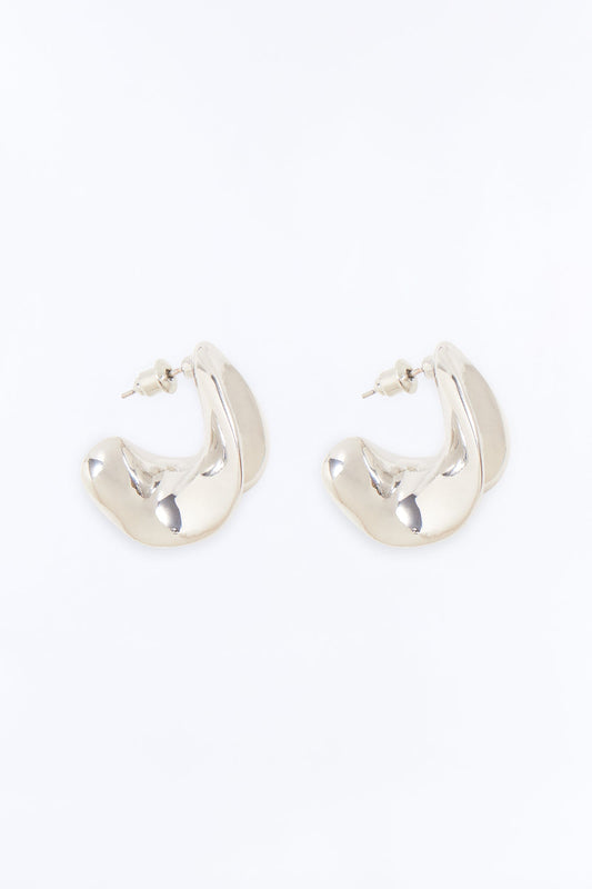 Know Better Hoop Earrings - Silver