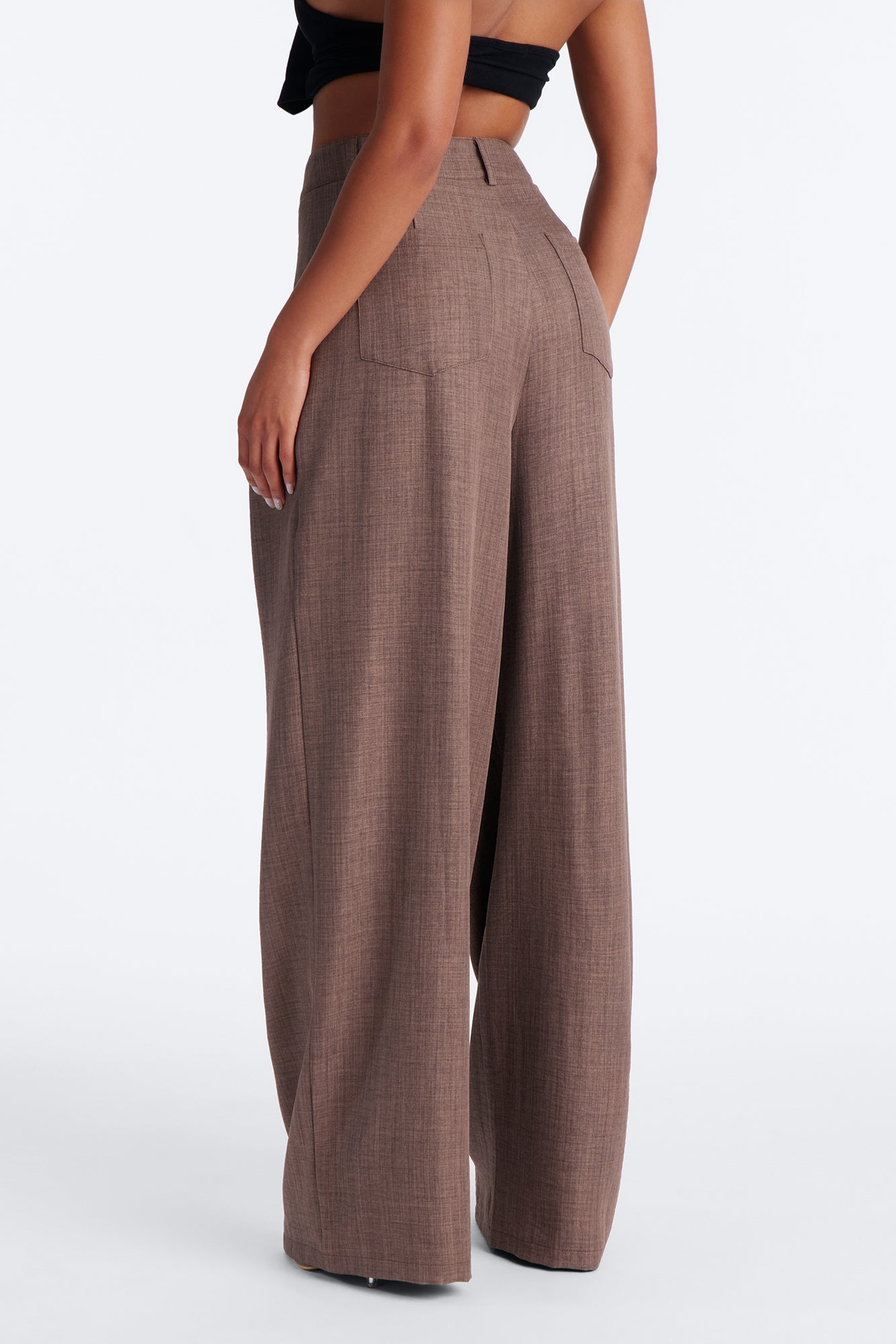 Matson Wide Leg Trouser - Caffe