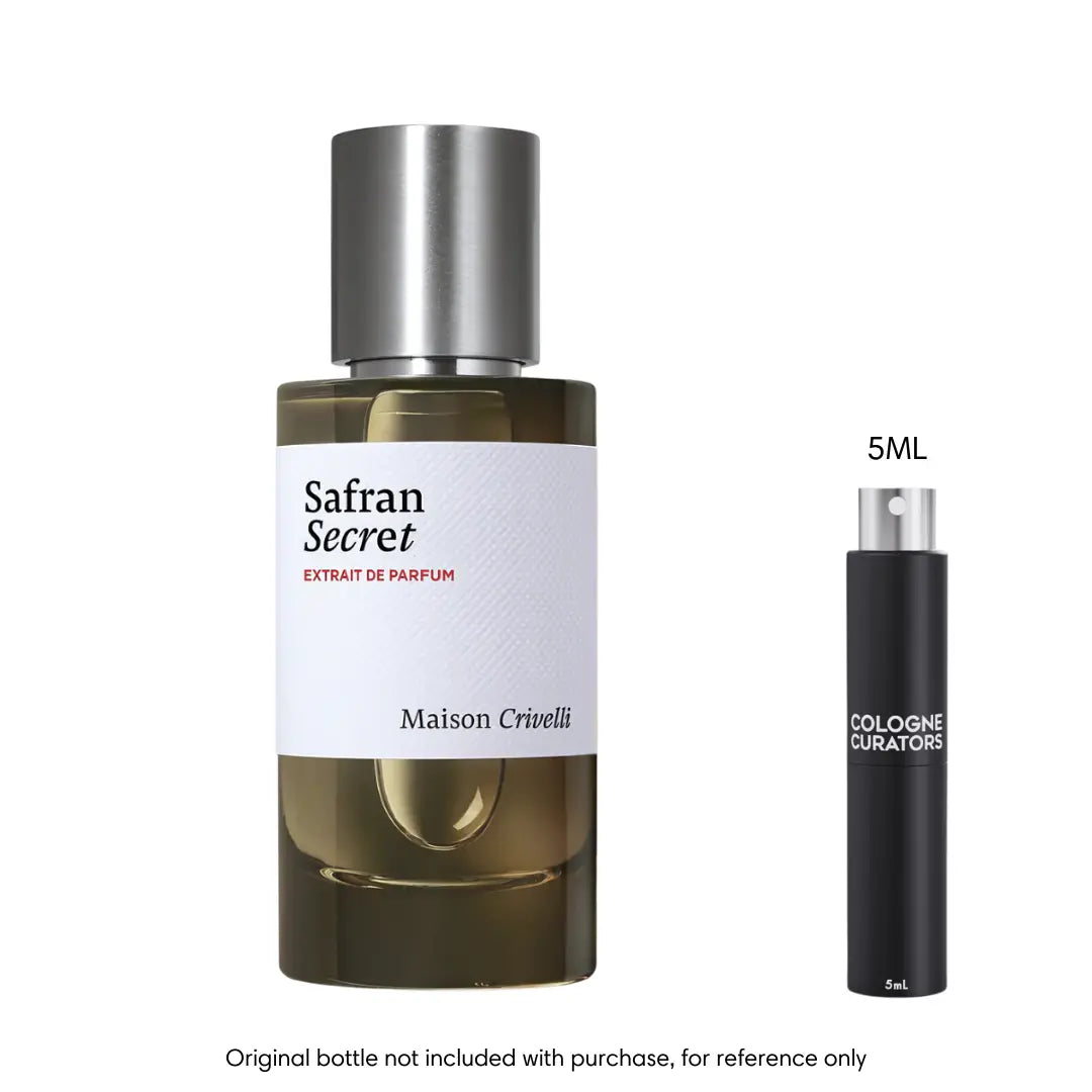 SAMPLE - Maison Crivelli Safran Secret Extrait Maison Crivelli