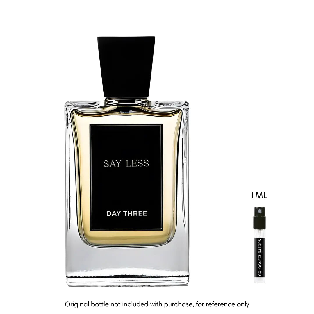 SAMPLE - Day Three Fragrances Say Less EDP Day Three Fragrances