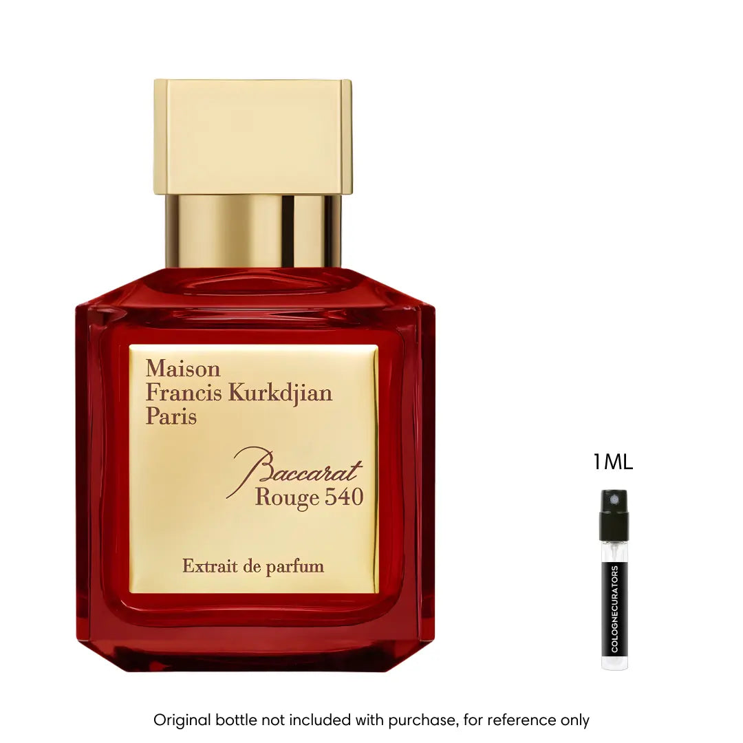 SAMPLE - Maison Francis Kurkdjian Baccarat Rouge 540 Extrait De Parfum Maison Francis Kurkdjian
