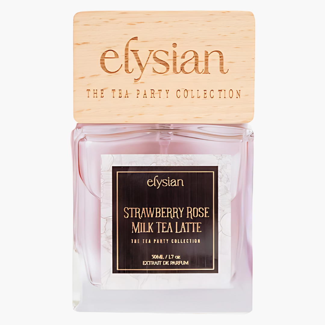 Elysian Strawberry Rose Milk Tea Latte Extrait Elysian