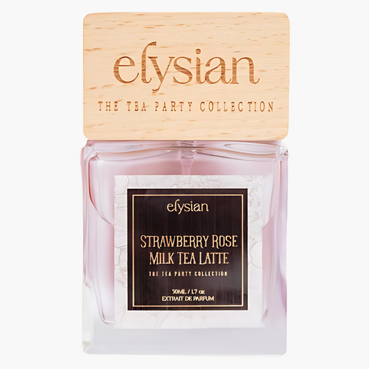 Elysian Strawberry Rose Milk Tea Latte Extrait Elysian