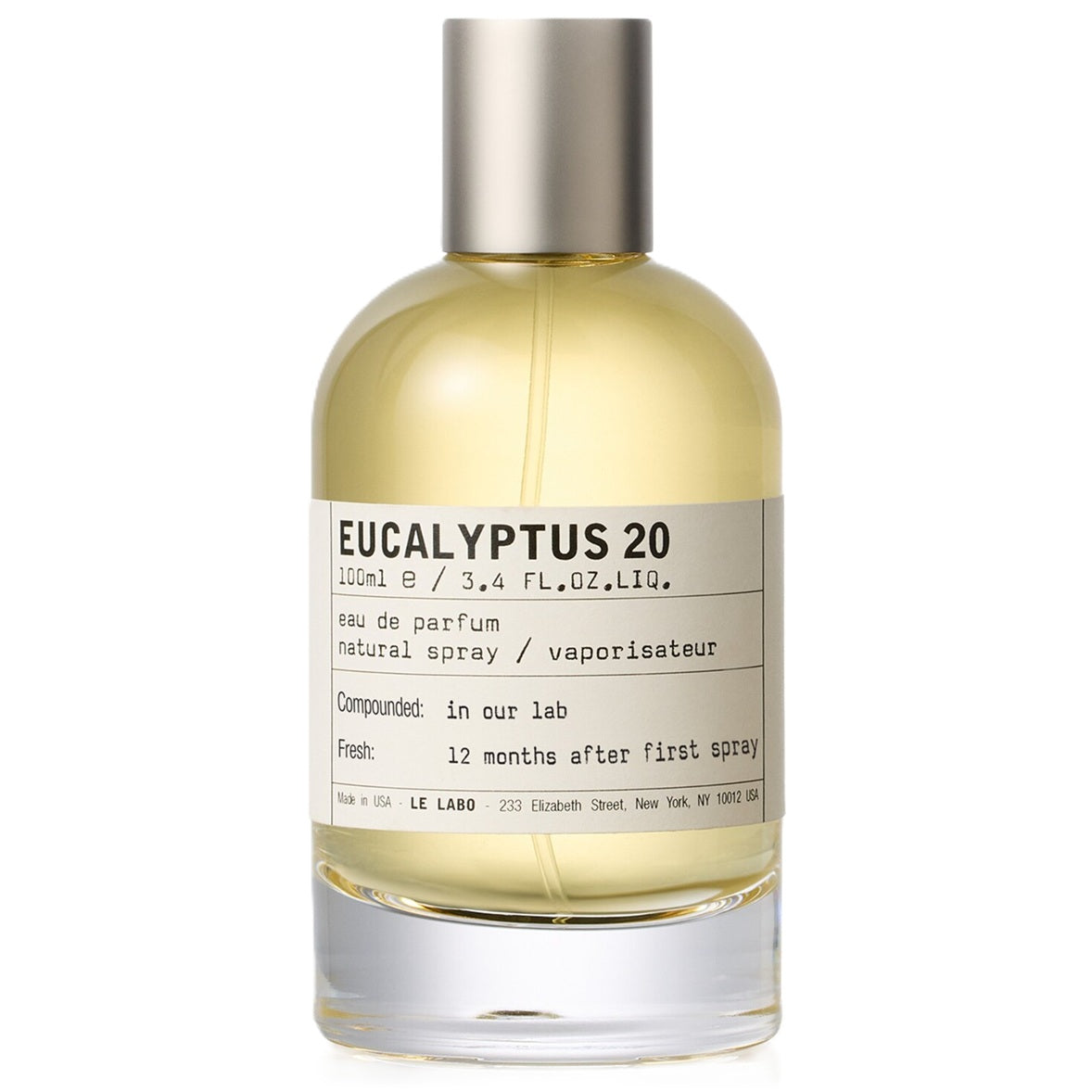 Le Labo Eucalyptus 20 Eau De Parfum Le Labo